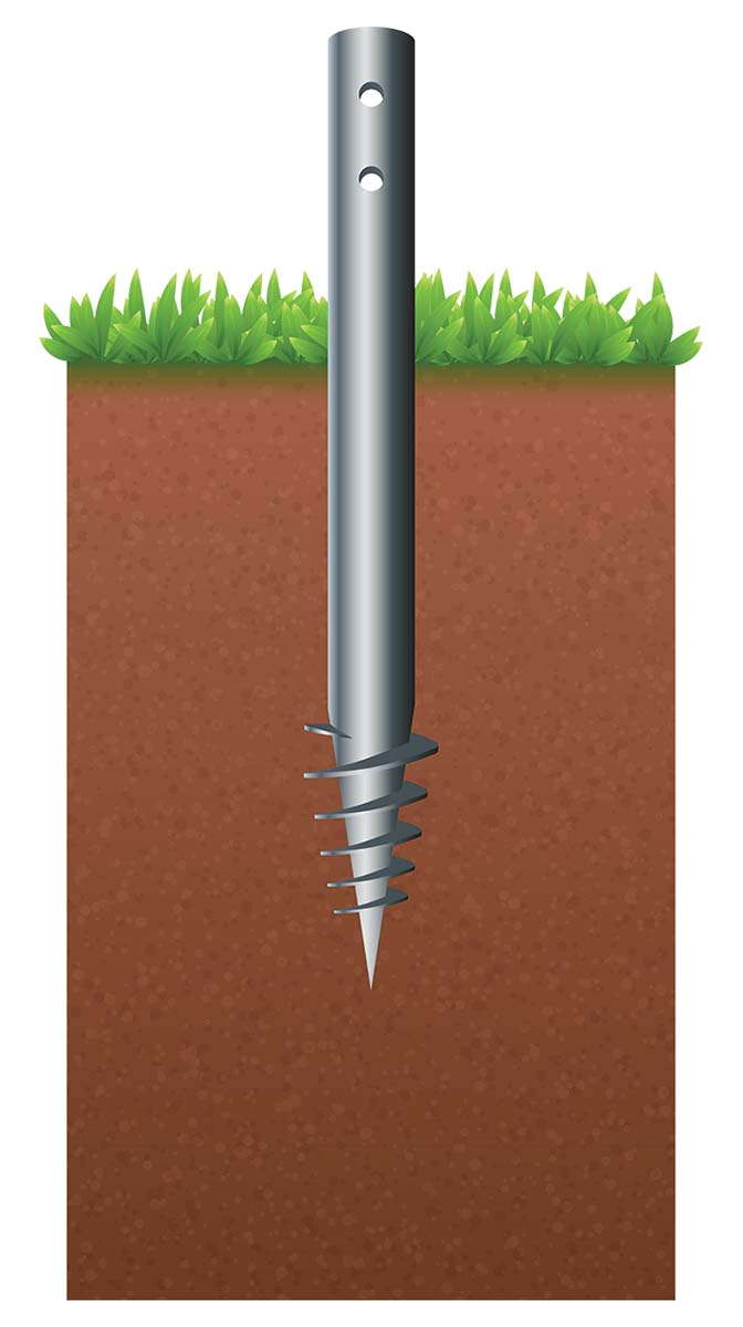 What are Ground Screws?