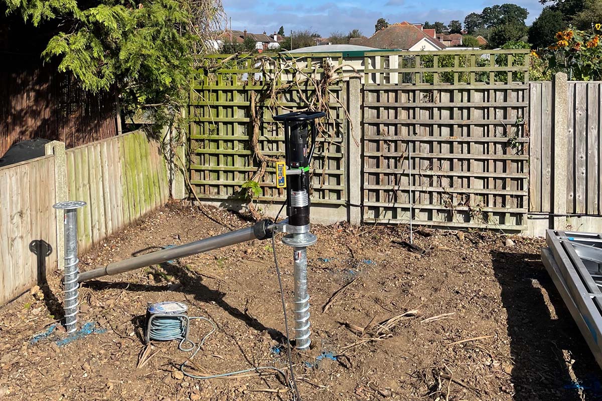 Ground screws for Groundscrews for Garden Sheds