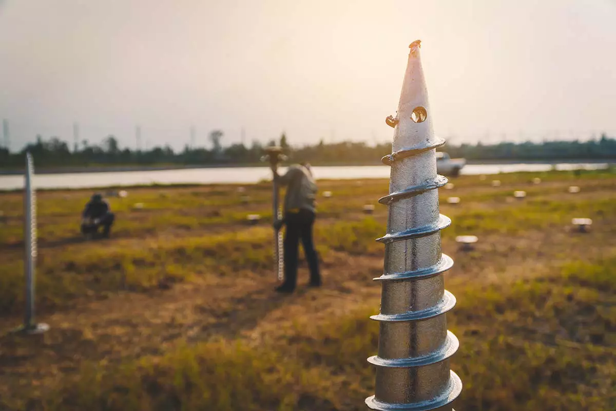 Ground Screws - foundations of the future